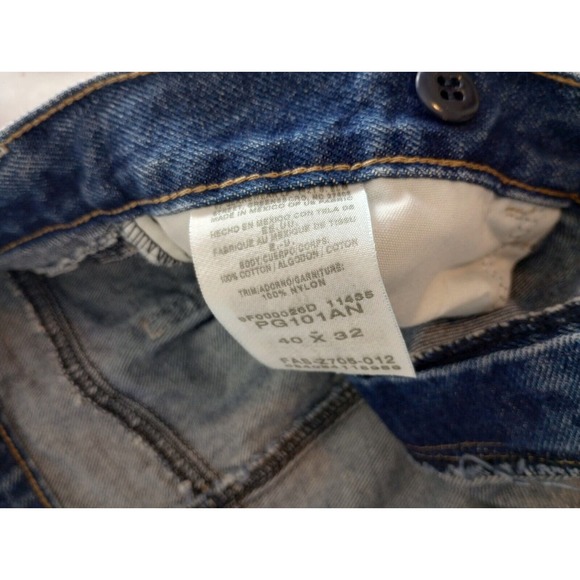 Wrangler Pro Gear Jeans Men Size W40 L32 Blue Hunting Denim Canvas Suspenders - Picture 12 of 12